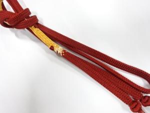 未使用品　正絹　手組帯締め